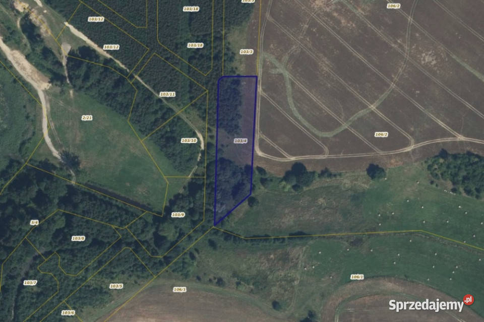 Działka 1034 w Cieszynie Sprzedaż