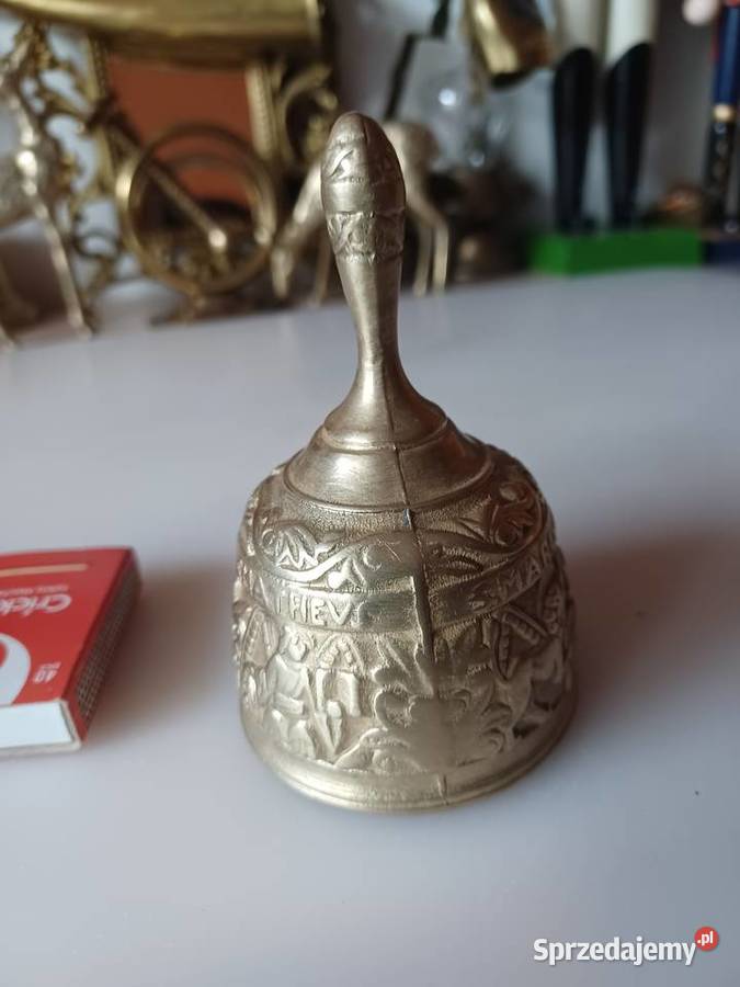 Piękny dzwonek mosiężny Pozostałe Poznań
