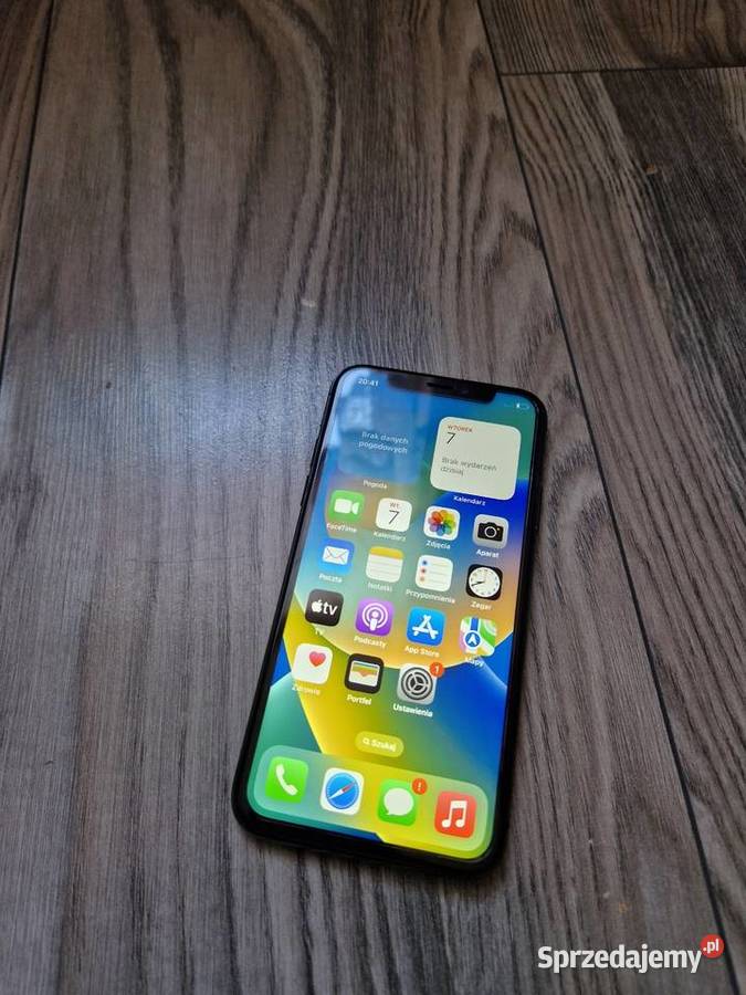 Apple iphone x 64gb czarny w super stanie Oświęcim