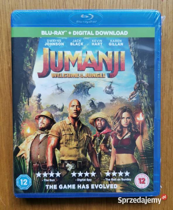 Jumanji Welcome to the Jungle Jumanji Przygoda W Parzęczew