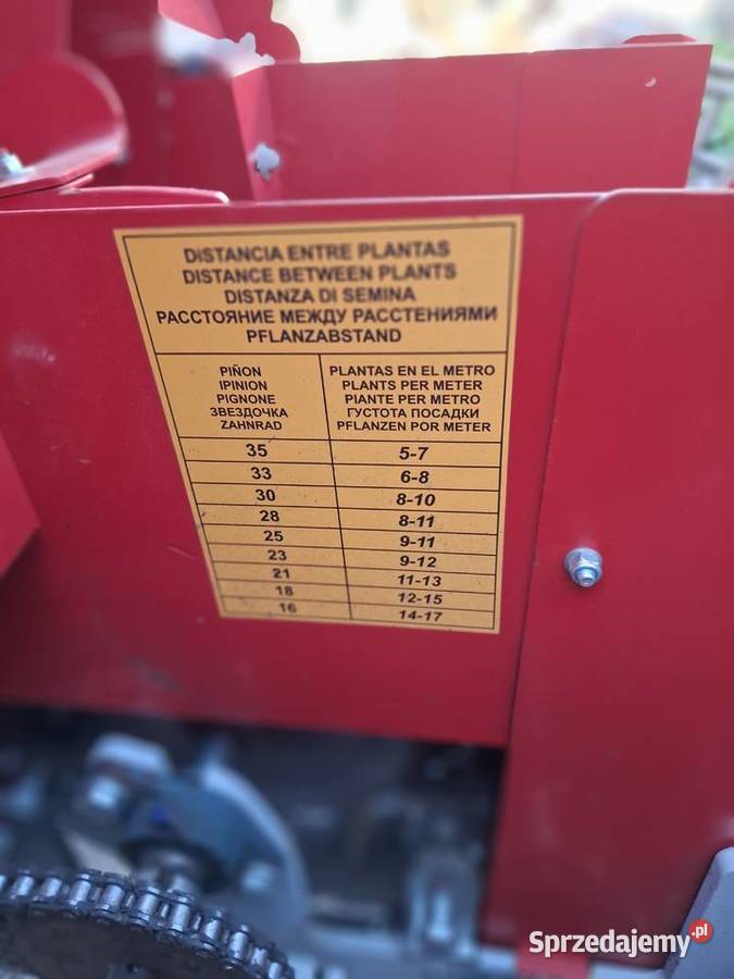 Sadzarka firmy BROCH do CzosnkuCebuliBobu nowa Pińczów