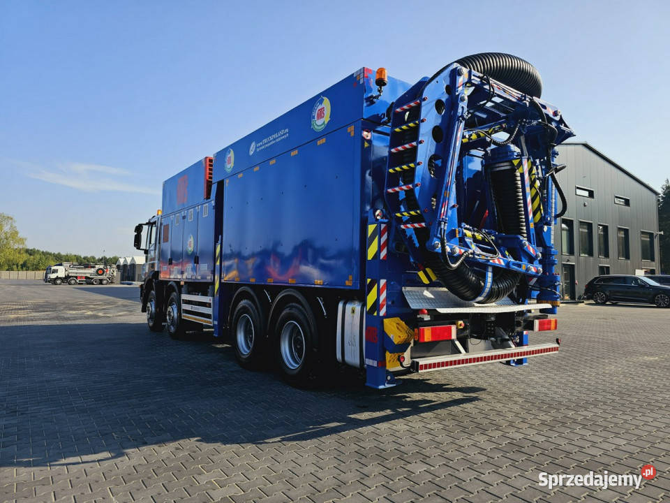 Iveco MTS 4 x turbina odkurzacz koparka ssąca Daleszyce
