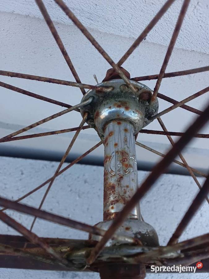 Koło zabytkowy rower 4 warmińsko-mazurskie