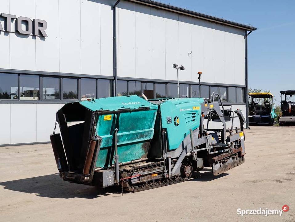 Vgele SUPER 8003i rokładarka asfaltu poszerzenia Ruda Śląska