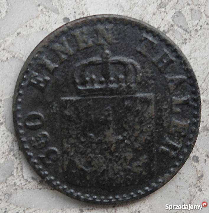 NIEMCY1 PFENNIG1854 rASCHEIDE MUNZE360 EINEN Legionowo