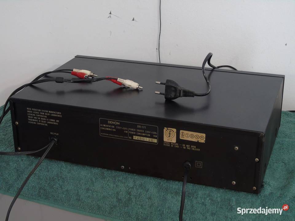 Magnetofon Demon DR 171 sprawny WYSYŁKA podkarpackie Jasło sprzedam