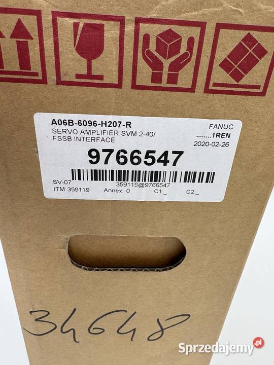 Fanuc A06B6096H207R Servo Amplifier Module Warszawa