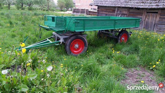 Przyczepa rolnicza Niemiecka 57 t Fischer Aleksandrów sprzedam