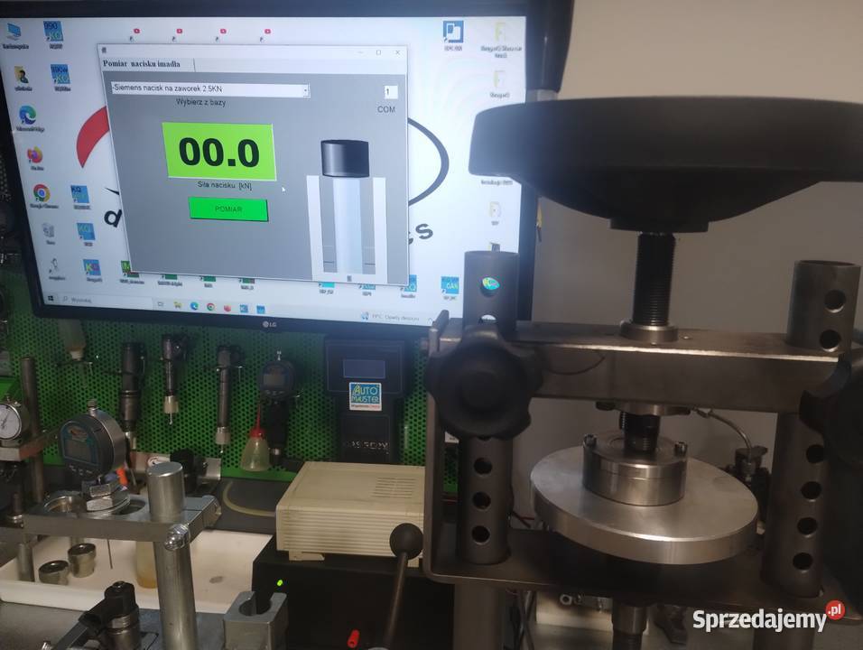 Tester do wtryskiwaczy test na próbniku Bielsko-Biała
