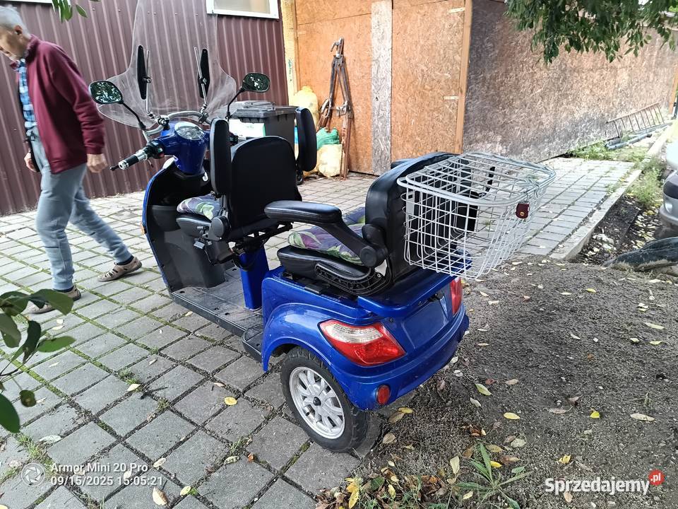 Trójkołowiec inwalidzki dwuosobowy elektryczny mazowieckie Płock