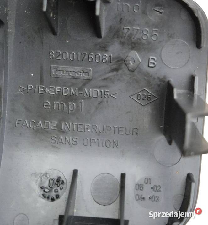 PANEL POZIOMOWANIA ŚWIATEŁ RENAULT MEGANE II 2 Działoszyce