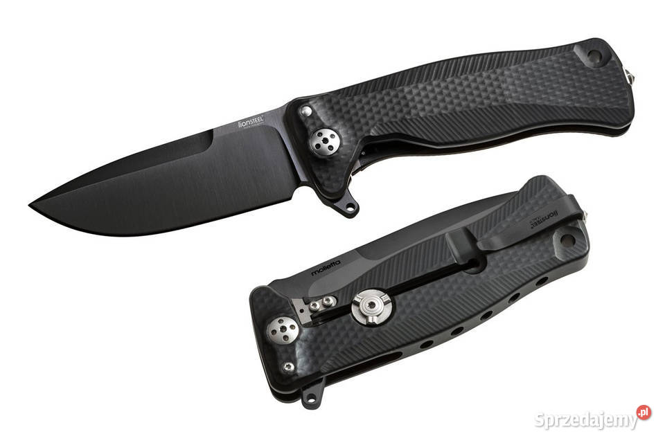 Nóż składany LionSteel SR11A Black Aluminum mazowieckie Warszawa
