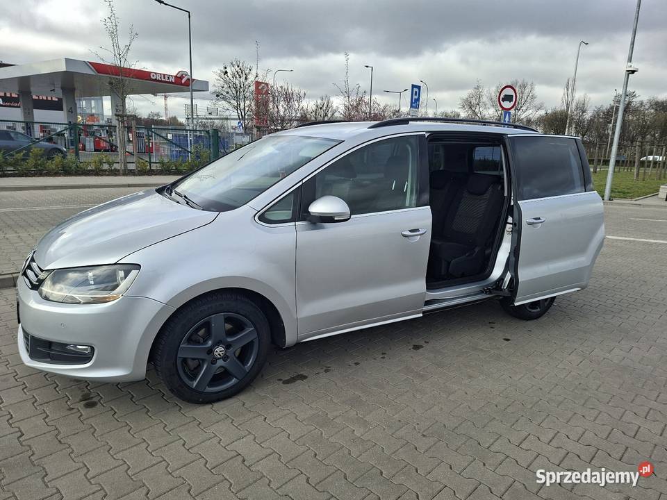 Vw Sharan 20tdi 140 2011r AUTOMAT 7osob Mega VAT marża