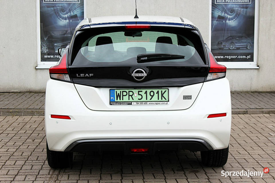 Nissan Leaf SalonPL FV23 40Khw NissanConnect 0cm3 Sokołów
