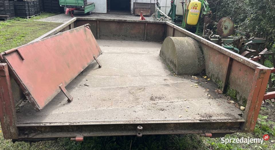 Przyczepka jednoosiowa Przyczepy rolnicze Chodów