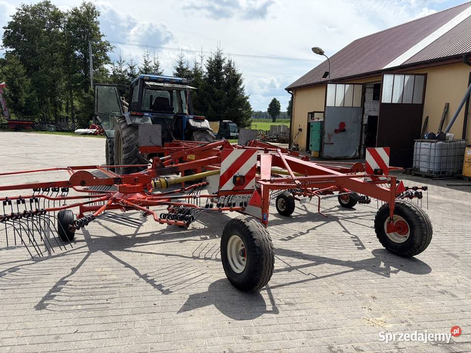 Zgrabiarka 2 karuzelowa Kuhn GA 7301 73m Myszyniec sprzedam