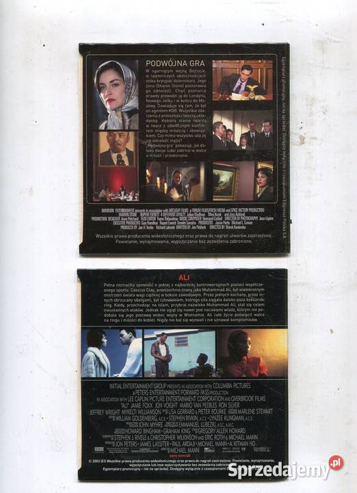 Podwójna gra Ali 2 Filmy DVD