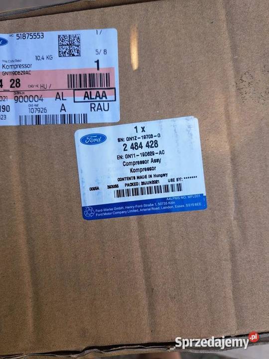 Sprężarka kompresor Klimatyzacji Ford Focus MK4 sprzedam