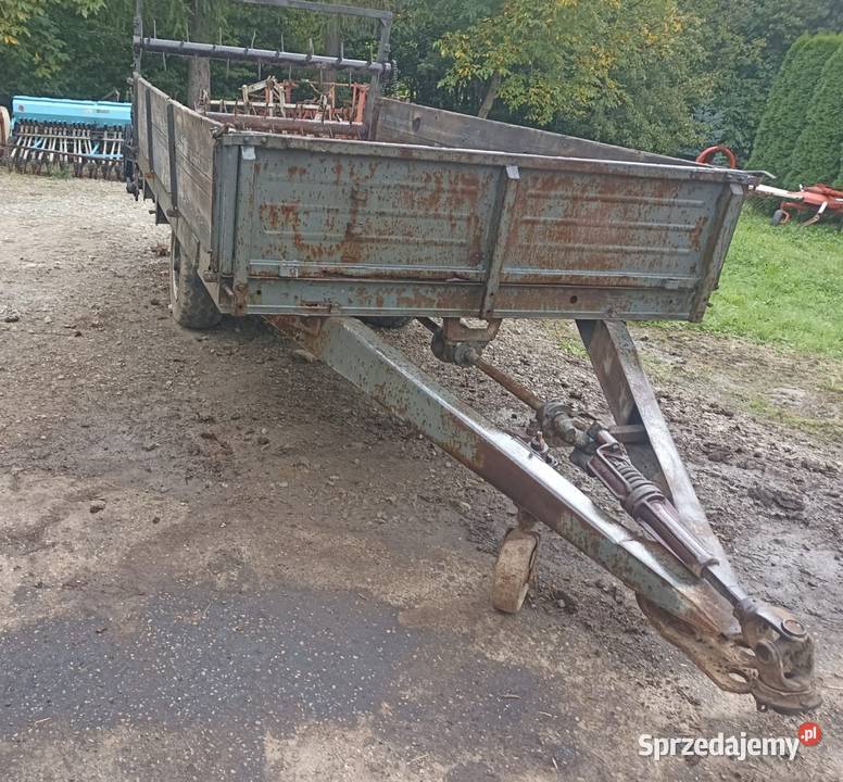 Rozrzutnik obornika polski Agromet 3t Pisarzowa