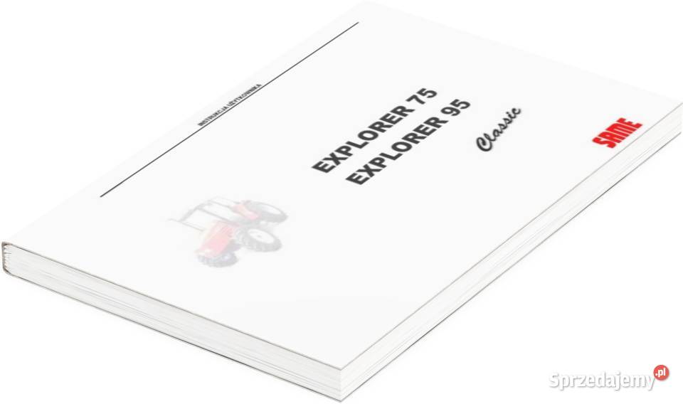 Instrukcja obsługi Same Minitauro 60 katalog Szamotuły sprzedam