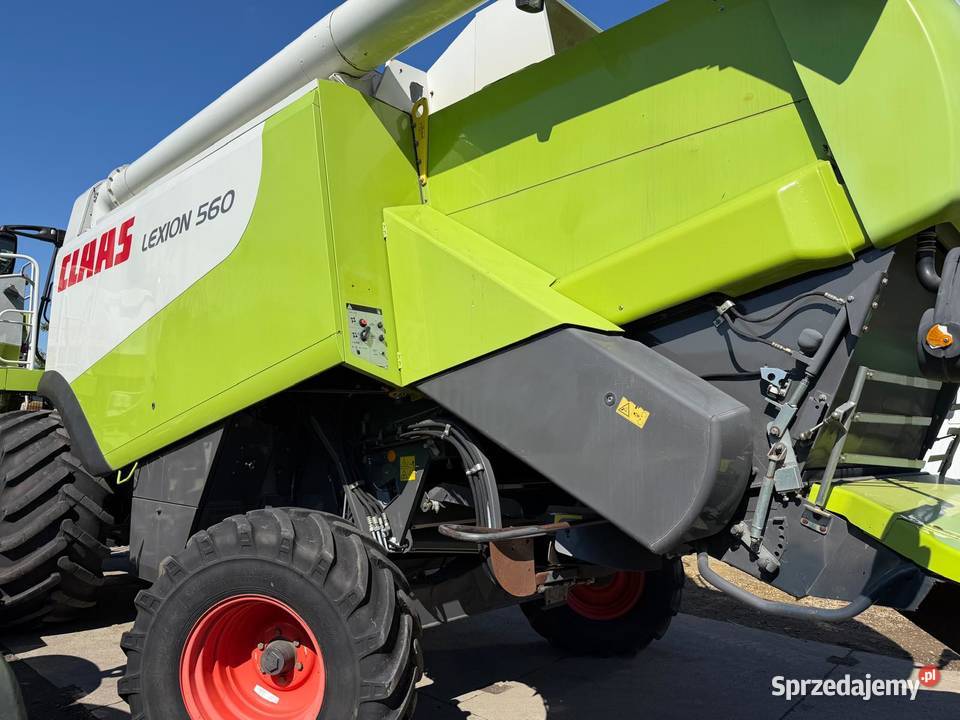 Kombajn zbożowy Claas Lexion 560 prod 2009 heder Kombajny sprzedam