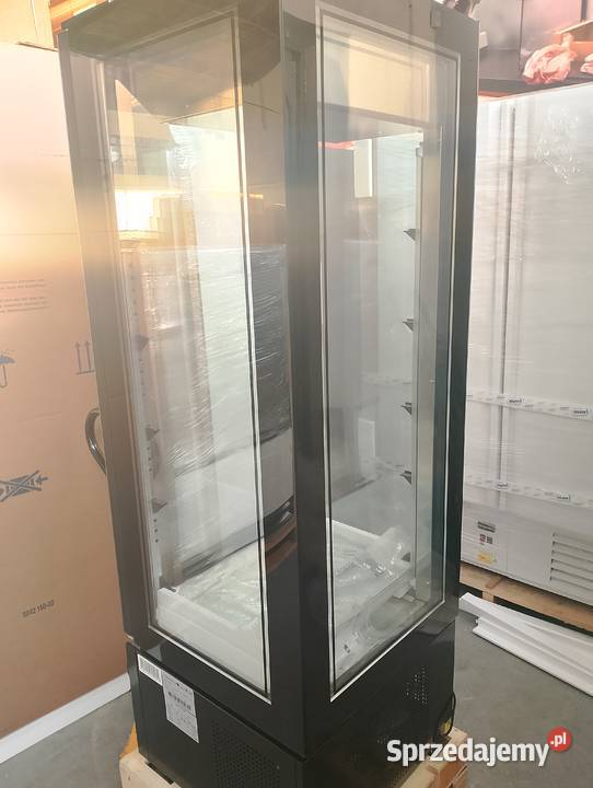 Witryna cukiernicza Słupek Tefcold NOWA CZARNA Stargard