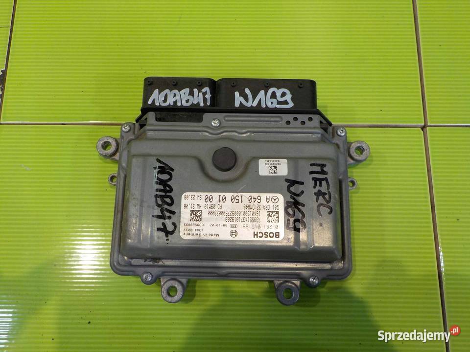 W169 LIFT 20 CDI 10r sterownik silnika osobowe Czujniki i sterowniki