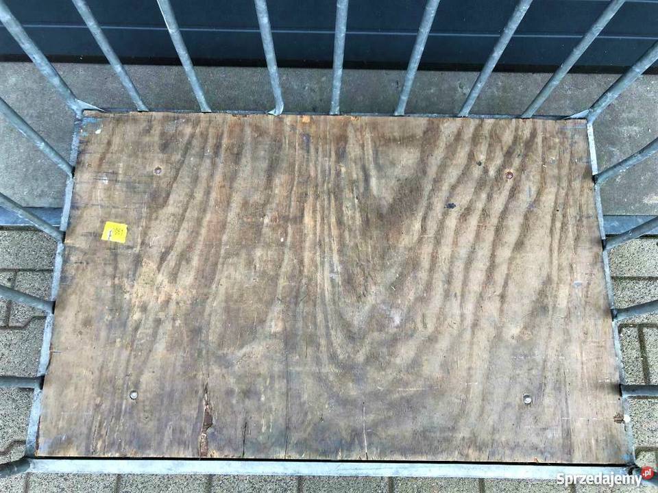 WÓZEK transportowy magazynowy 3 ściany120x80x190