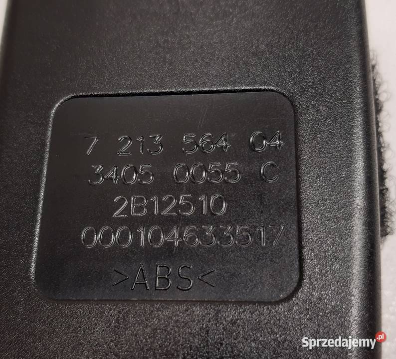 NAPINACZ PASA PRAWY PRZÓD BMW E90 721356404 Wyposażenie wnętrza dolnośląskie Mielęcin sprzedam