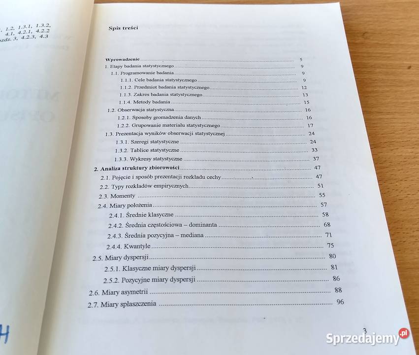 Metody opisu statystycznego Wiesława Makać matematyka, statystyka Gdańsk
