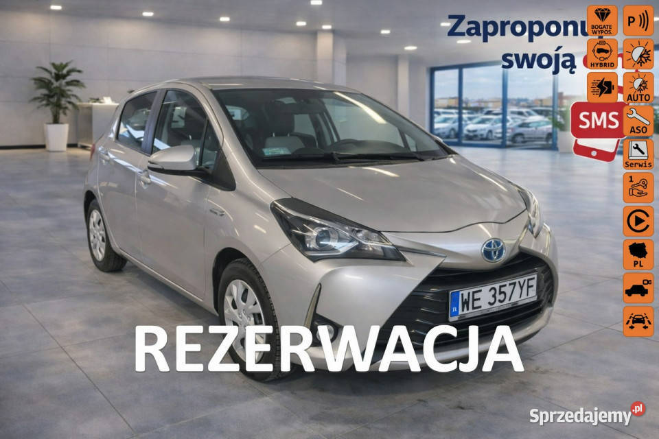 Toyota Yaris 2020 Salon Polska 1Właściciel ABS