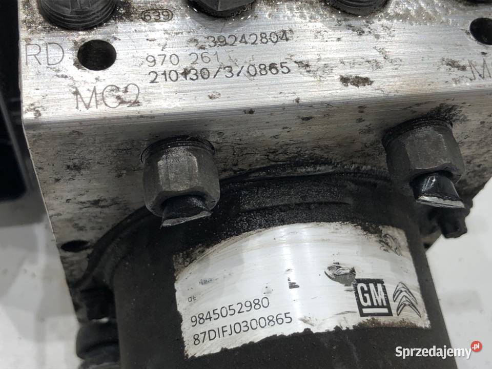POMPA ABS OPEL CROSSLAND 9845052980 12 131 sprzedam