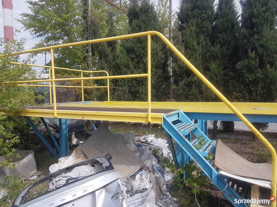 Najazd rampa kanał samochodowy Motoryzacja Łódź