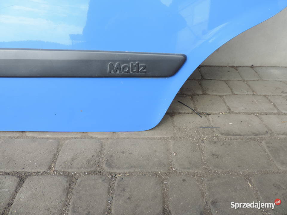 CHEVROLET MATIZ 2 19U DRZWI LEWY TYŁ Rok produkcji 2005