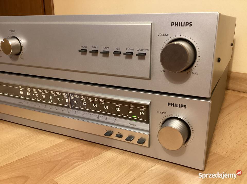 PHILIPS Wzmacniacz F4110 Tuner F2110 SPRAWNY Gdynia