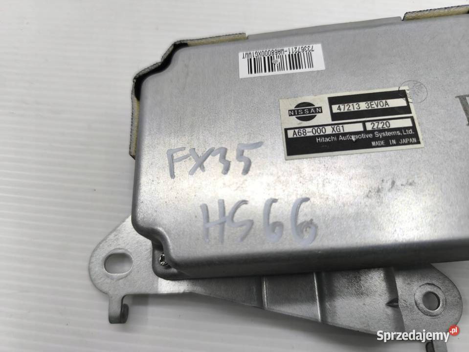 MODUŁ STEROWNIK KOMPUTER FX II QX70 472133EV0A