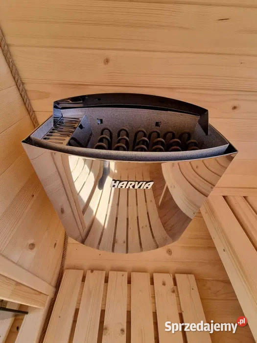 SAUNA OGRODOWA MODERN LUX 360 x 250 z piecem Akcesoria do saun Trzebnica sprzedam