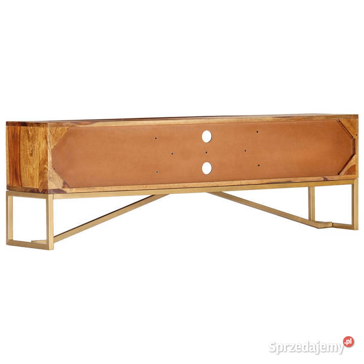 Szafka pod TV 140x30x45 lite drewno sheesham RTV Warszawa sprzedam