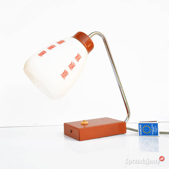 Lampa stołowa proj J Hurka Lidokov Warszawa