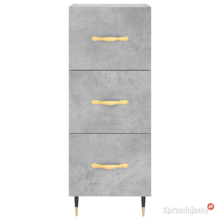 Szafka szarość betonu 345x34x90 materiał sprzedam