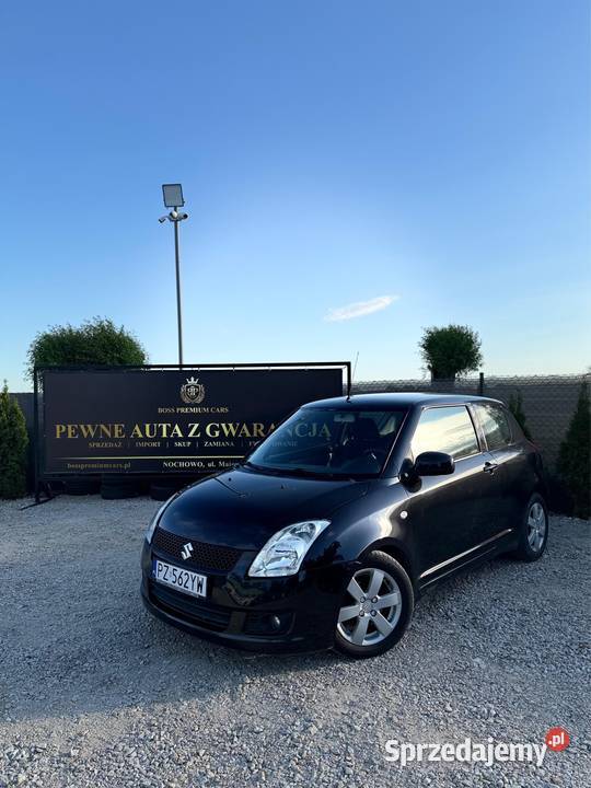 Suzuki Swift 13 benzyna 2009r GWARANCJARATY VAT marża wielkopolskie Śrem