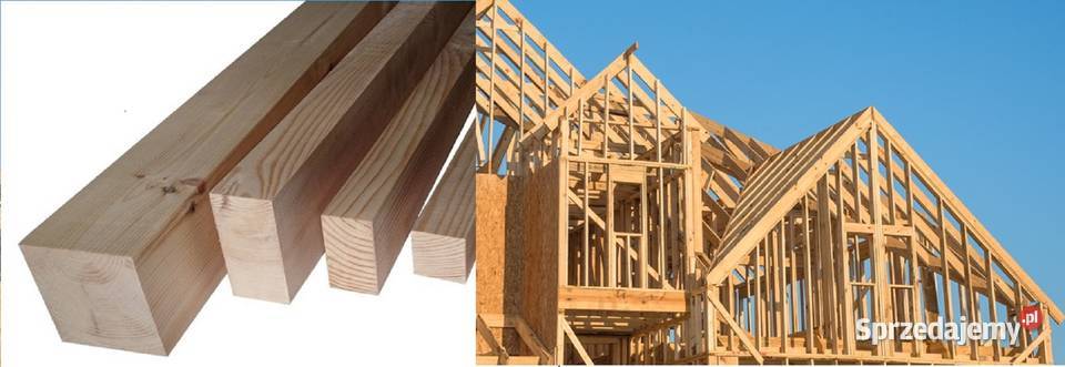 Kantówka świerk suszona strugana 45x120 45x100