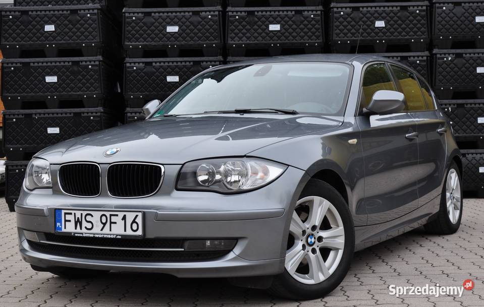BMW serii 1 E87 120D bogate wyposażenie 5 drzwi manualna Wschowa sprzedam