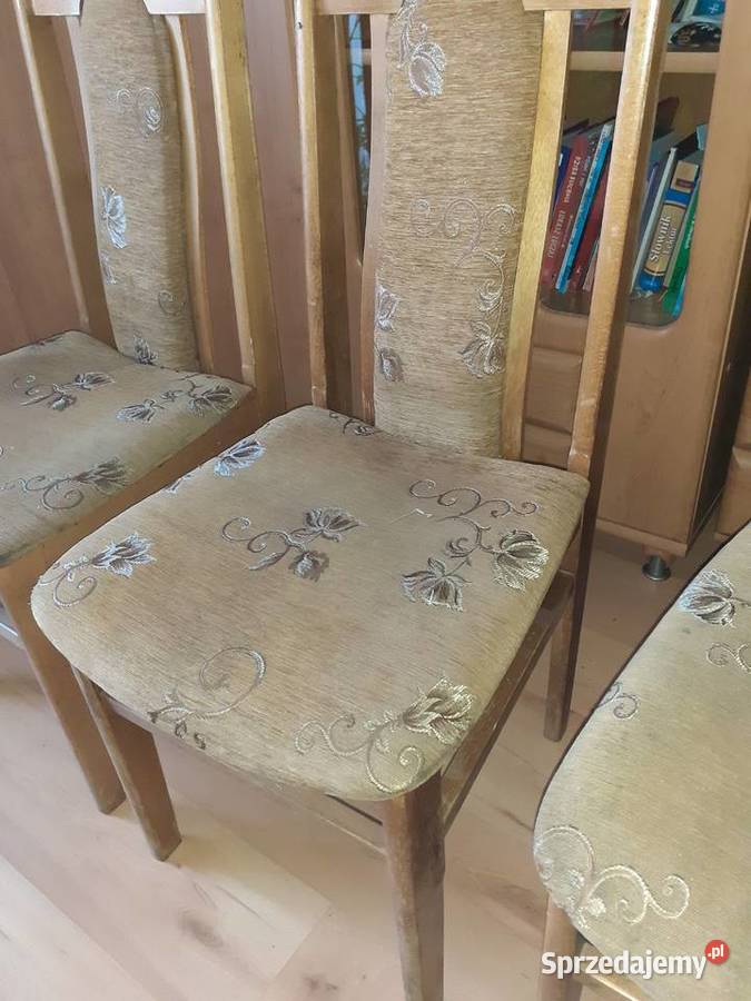 Krzesła pokojowe 4 sztuki Warszawa sprzedam