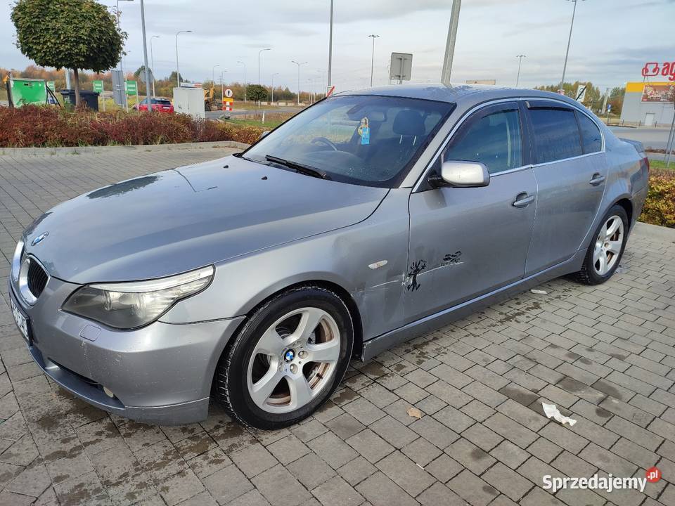 BMW E60 520D 20 163 M57 2005r bez korozji świeże 284000km Sandomierz