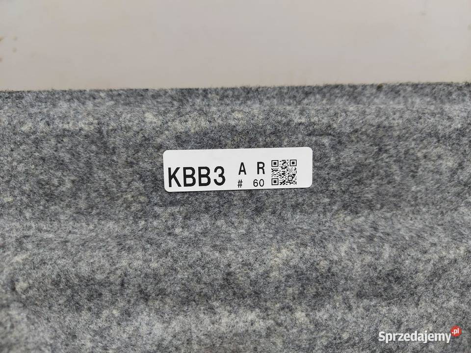 Mazda CX60 2023r tapicerka boczek bagażnika