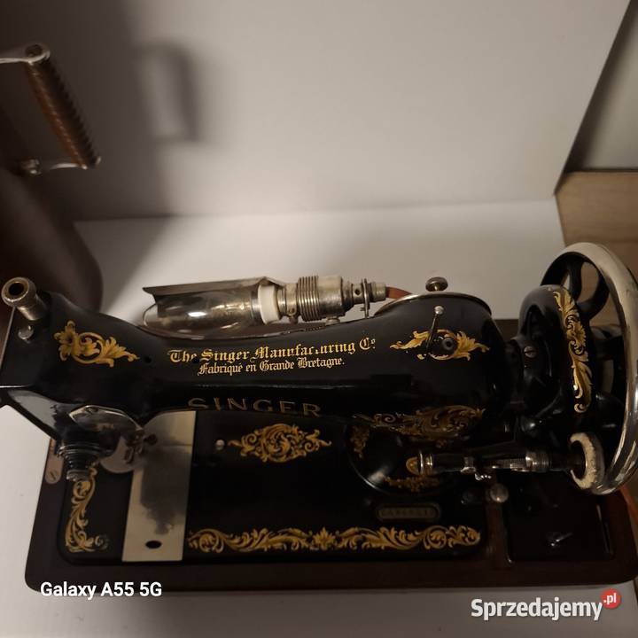 Maszyna Singer z 1930r Z dokumentami Antyki Lubin