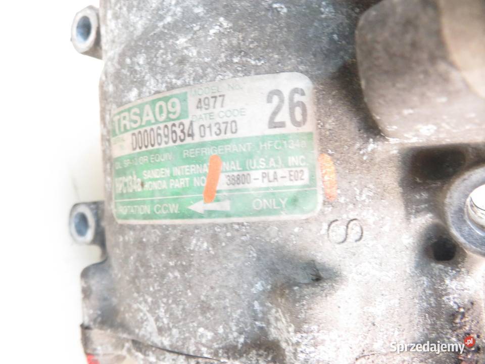 KOMPRESOR KLIMATYZACJI HONDA CIVIC VII 16 i