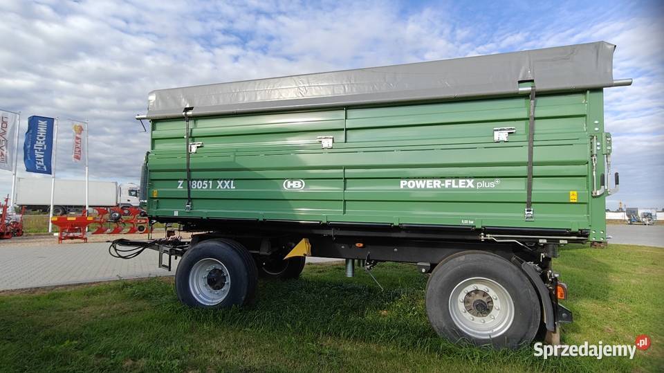 Przyczepa rolnicza BRANTNER 14ton wywrotka łódzkie Rząśno