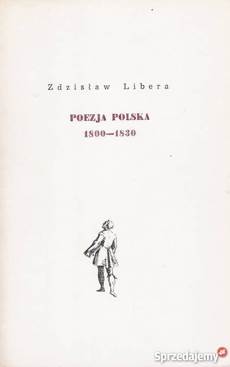 Poezja Polska 1800 1830 Z Libera Puławy